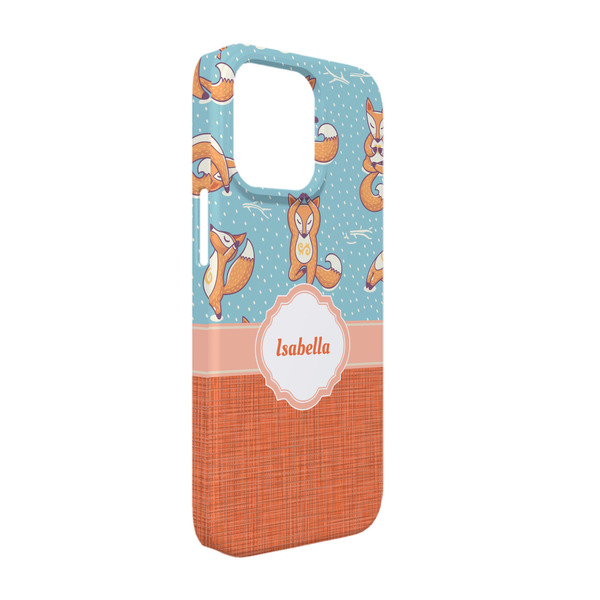 Custom Foxy Yoga iPhone Case - Plastic - iPhone 13 (Personalized)