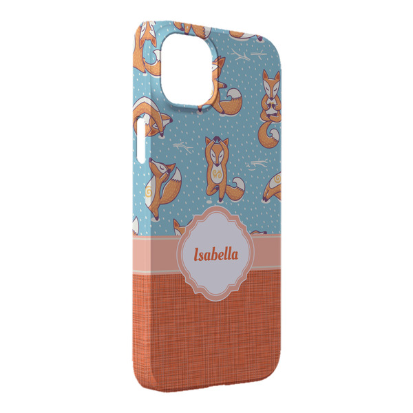 Custom Foxy Yoga iPhone Case - Plastic - iPhone 14 Pro Max (Personalized)