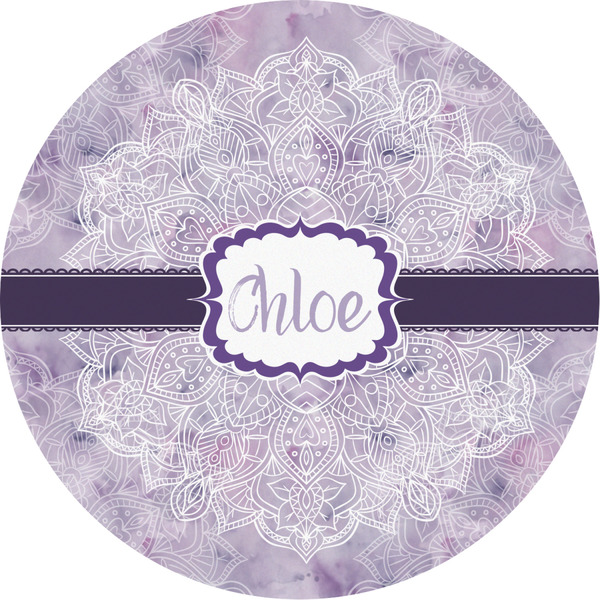 Custom Watercolor Mandala Multipurpose Round Labels - 2" (Personalized)