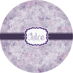 Watercolor Mandala Multipurpose Round Labels - 3" (Personalized)