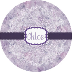 Watercolor Mandala Multipurpose Round Labels - 3" (Personalized)