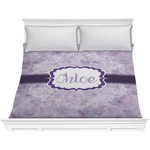 Watercolor Mandala Comforter - King (Personalized)