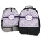 Watercolor Mandala Large Backpacks - Both