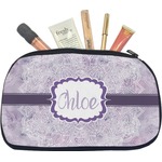 Watercolor Mandala Makeup / Cosmetic Bag - Medium (Personalized)