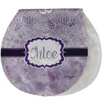 Watercolor Mandala Burp Pad - Velour w/ Name or Text