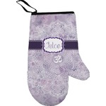 Watercolor Mandala Right Oven Mitt (Personalized)