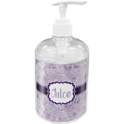 Watercolor Mandala Acrylic Soap & Lotion Bottle (Personalized)
