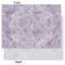 Watercolor Mandala Tissue Paper - Heavyweight - Large - Front & Back
