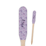 Watercolor Mandala Paddle Wooden Food Picks - Single Sided (Personalized)