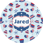 Patriotic Celebration Multipurpose Round Labels - 1" (Personalized)