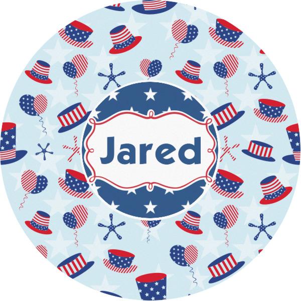 Custom Patriotic Celebration Multipurpose Round Labels - 1" (Personalized)