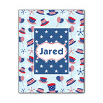 Patriotic Celebration Wood Print - 11x14 (Personalized)