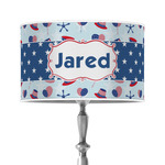 Patriotic Celebration 12" Drum Lamp Shade - Poly-film (Personalized)