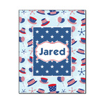 Patriotic Celebration Wood Print - 16x20 (Personalized)