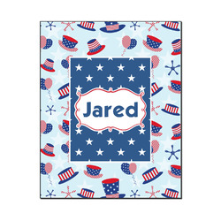 Patriotic Celebration Wood Print - 16x20 (Personalized)