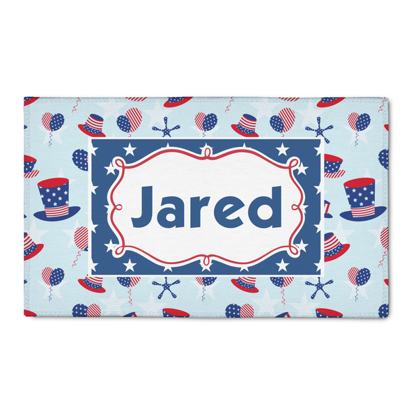 Custom Patriotic Celebration 3' x 5' Patio Rug (Personalized)