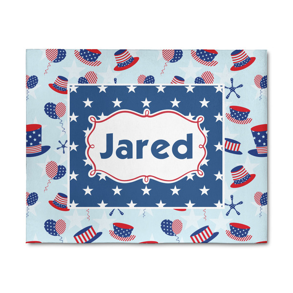 Custom Patriotic Celebration 8' x 10' Patio Rug (Personalized)