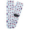 Patriotic Celebration Adult Crew Socks - Single Pair - Front and Back