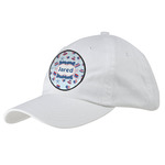 Patriotic Celebration Baseball Cap - White (Personalized)