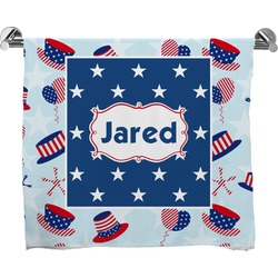 Patriotic Celebration Bath Towel (Personalized)