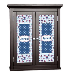 Patriotic Celebration Cabinet Decal - Small (Personalized)