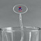 Patriotic Celebration Clear Plastic 7" Stir Stick - Oval - Main