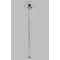 Patriotic Celebration Clear Plastic 7" Stir Stick - Round - Single Stick