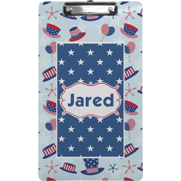 Custom Patriotic Celebration Clipboard (Legal Size) (Personalized)