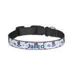 Patriotic Celebration Dog Collar - Small (Personalized)