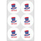 Patriotic Celebration Drink Topper - Large - Set of 6