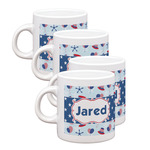 Patriotic Celebration Single Shot Espresso Cups - Set of 4 (Personalized)