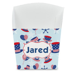 Patriotic Celebration French Fry Favor Boxes (Personalized)