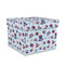 Patriotic Celebration Gift Boxes with Lid - Canvas Wrapped - Medium - Front/Main