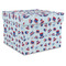 Patriotic Celebration Gift Boxes with Lid - Canvas Wrapped - X-Large - Front/Main