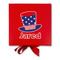 Patriotic Celebration Gift Boxes with Magnetic Lid - Red - Approval