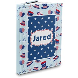 Patriotic Celebration Hardbound Journal - 7.25" x 10" (Personalized)