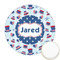 Patriotic Celebration Icing Circle - Medium - Front