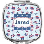 Patriotic Celebration Compact Makeup Mirror (Personalized)