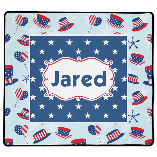 Custom Patriotic Celebration XL Gaming Mouse Pad - 18" x 16" (Personalized)