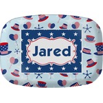 Patriotic Celebration Melamine Platter (Personalized)