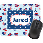 Patriotic Celebration Rectangular Mouse Pad (Personalized)