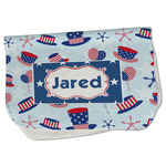 Patriotic Celebration Burp Cloth - Fleece w/ Name or Text