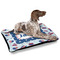 Patriotic Celebration Outdoor Dog Beds - Large - IN CONTEXT