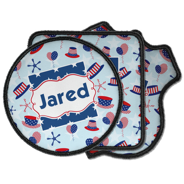 Custom Patriotic Celebration Iron on Patches (Personalized)