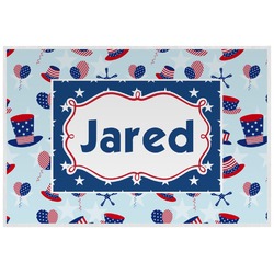 Patriotic Celebration Laminated Placemat w/ Name or Text