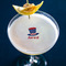 Patriotic Celebration Printed Drink Topper - Small - In Context