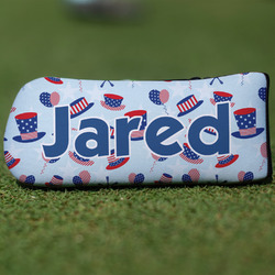 Patriotic Celebration Blade Putter Cover (Personalized)