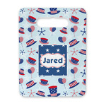 Patriotic Celebration Rectangular Trivet with Handle (Personalized)