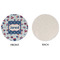 Patriotic Celebration Round Linen Placemats - APPROVAL (single sided)