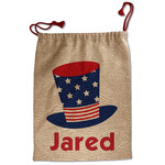 Patriotic Celebration Santa Sack - Front (Personalized)